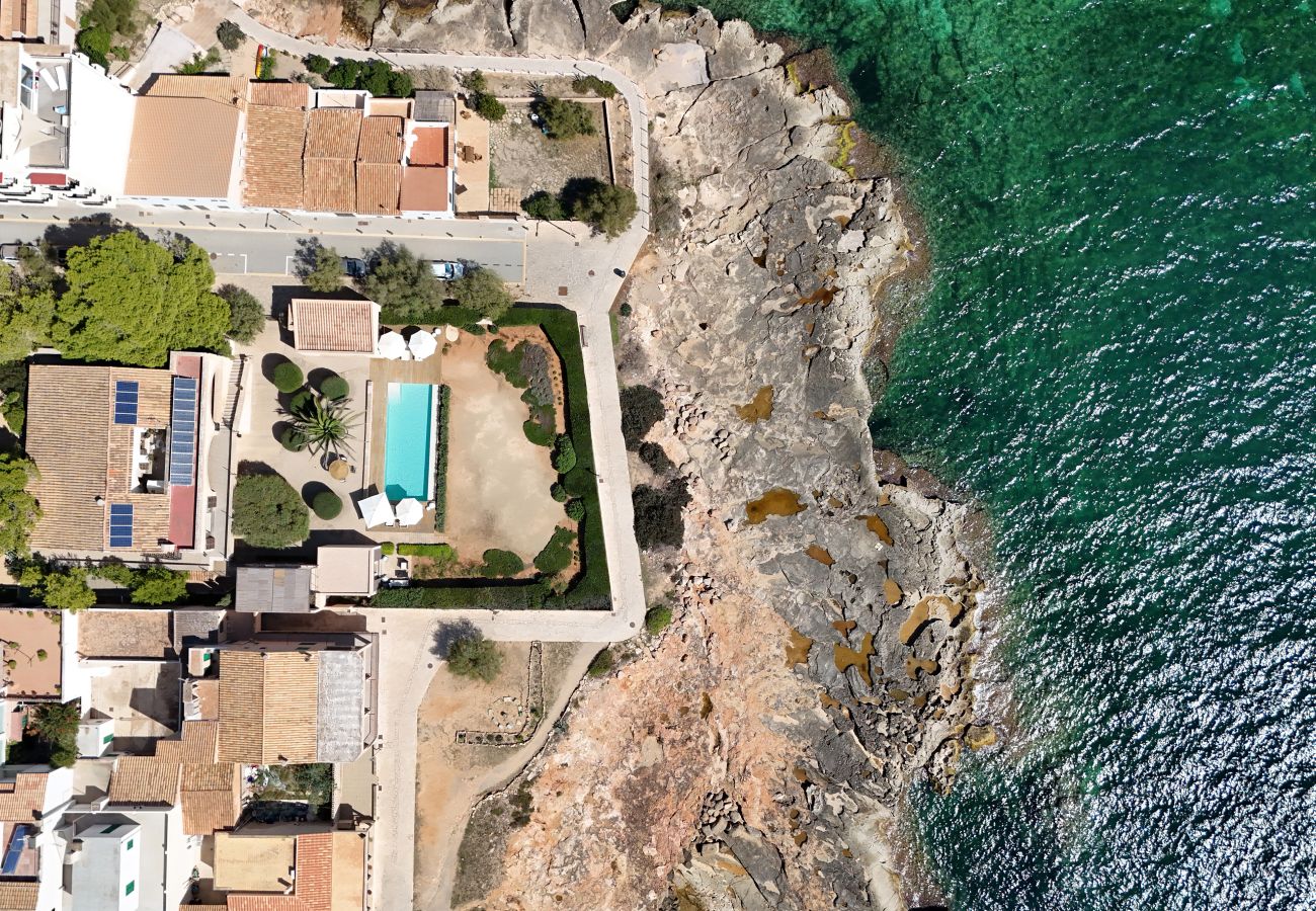 Villa in Colònia de Sant Jordi - Villa Cabrera Ferienhaus mit Meerblick und Pool in Colònia de Sant Jordi, Mallorca