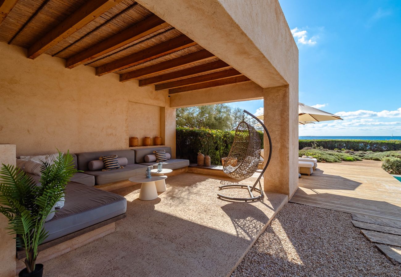 Villa in Colònia de Sant Jordi - Villa Cabrera Ferienhaus mit Meerblick und Pool in Colònia de Sant Jordi, Mallorca