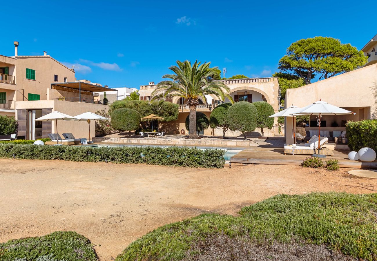 Villa in Colònia de Sant Jordi - Villa Cabrera Ferienhaus mit Meerblick und Pool in Colònia de Sant Jordi, Mallorca