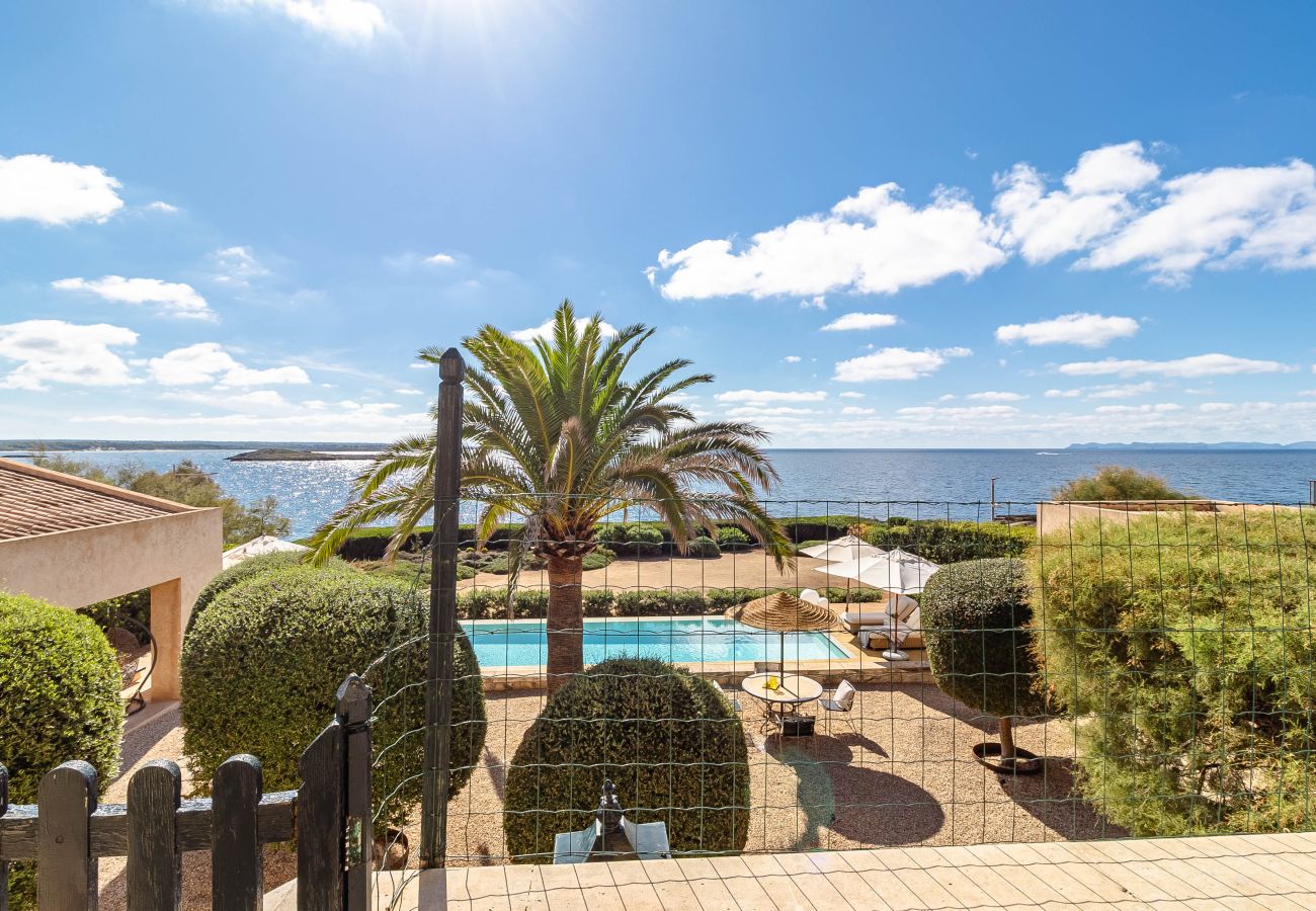 Villa in Colònia de Sant Jordi - Villa Cabrera Ferienhaus mit Meerblick und Pool in Colònia de Sant Jordi, Mallorca