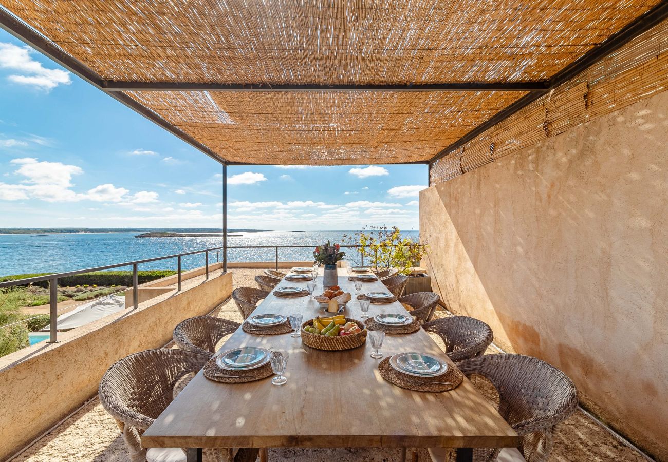 Villa in Colònia de Sant Jordi - Villa Cabrera Ferienhaus mit Meerblick und Pool in Colònia de Sant Jordi, Mallorca