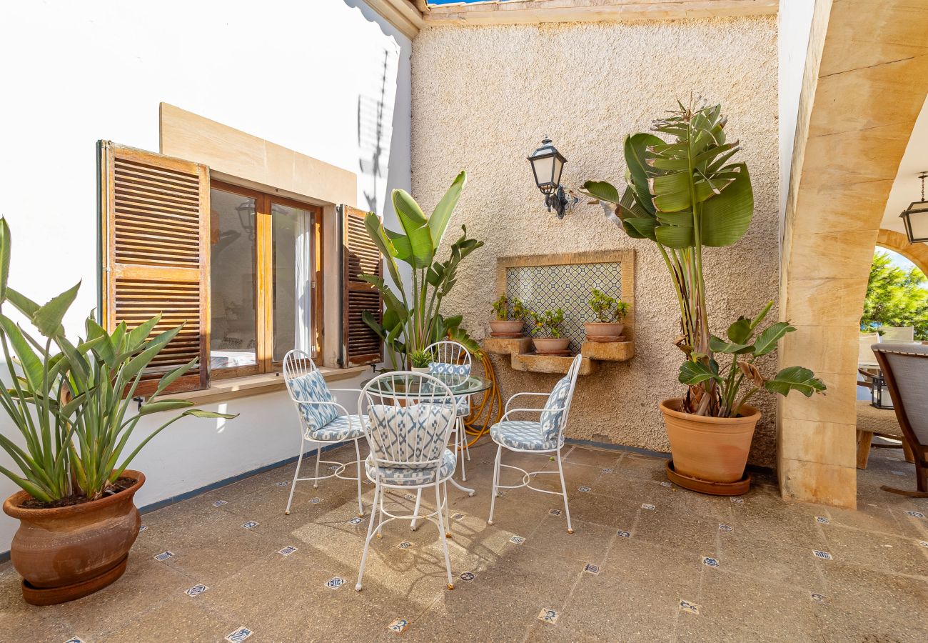 Villa in Colònia de Sant Jordi - Villa Cabrera Ferienhaus mit Meerblick und Pool in Colònia de Sant Jordi, Mallorca