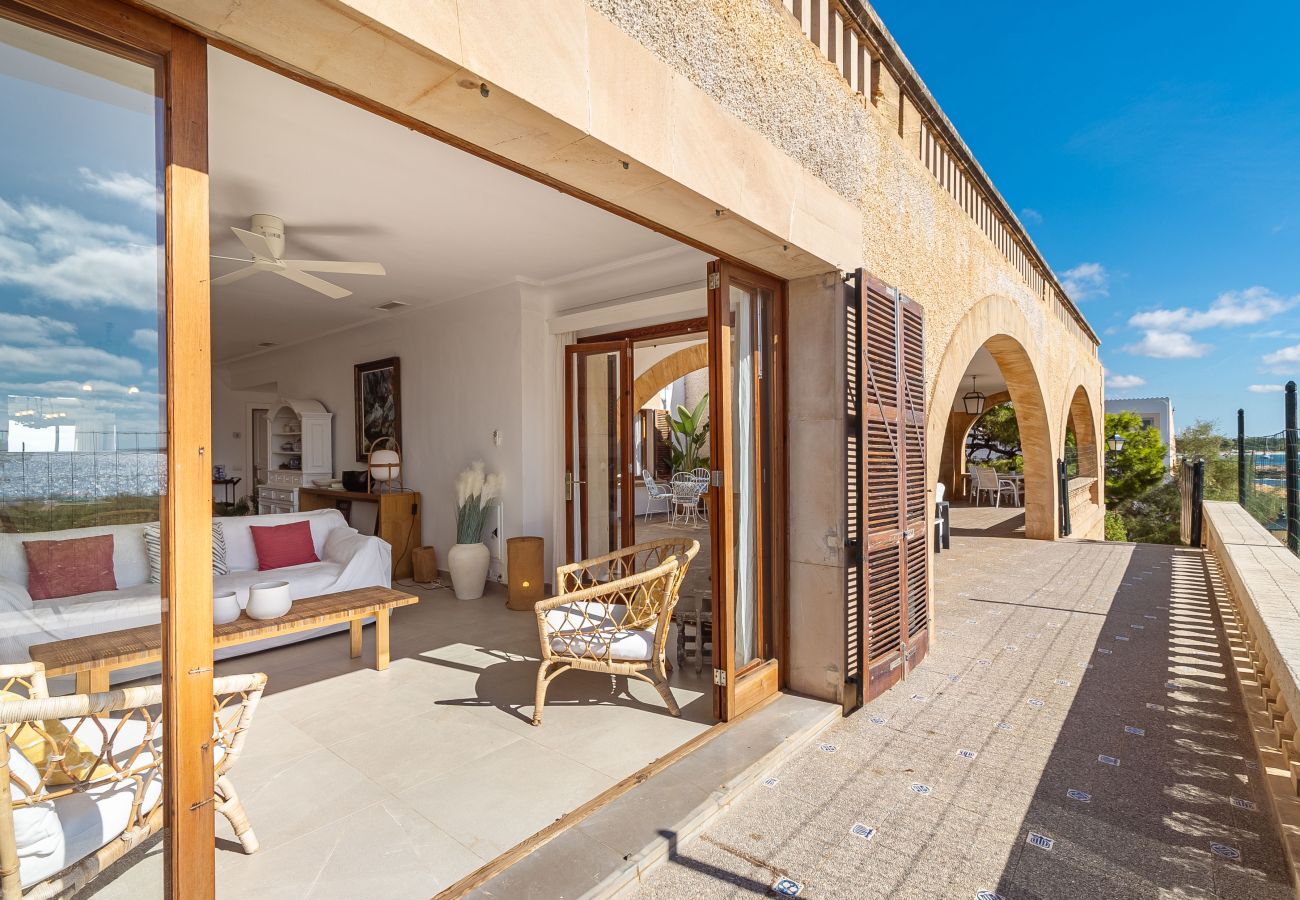 Villa in Colònia de Sant Jordi - Villa Cabrera Ferienhaus mit Meerblick und Pool in Colònia de Sant Jordi, Mallorca
