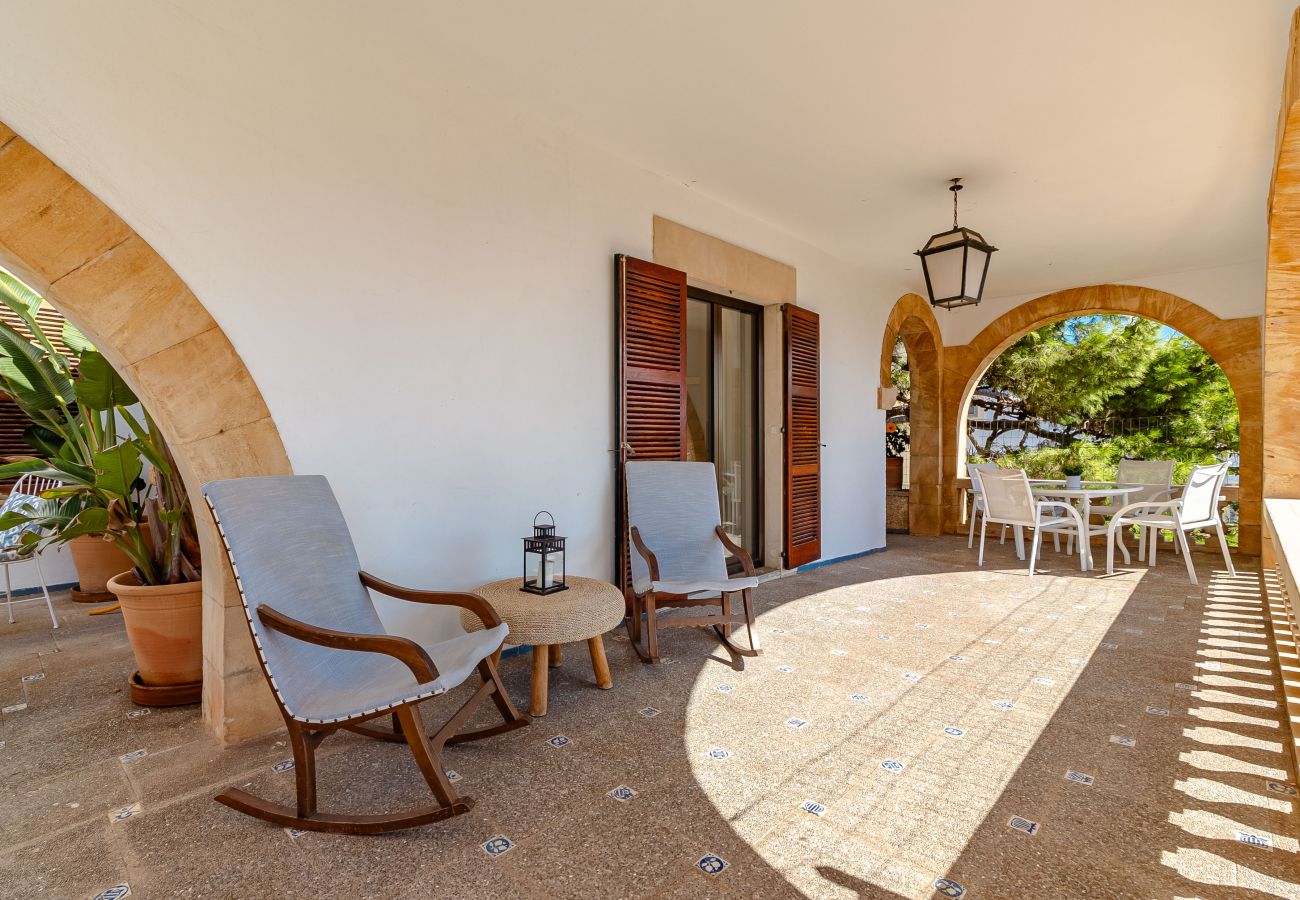 Villa in Colònia de Sant Jordi - Villa Cabrera Ferienhaus mit Meerblick und Pool in Colònia de Sant Jordi, Mallorca