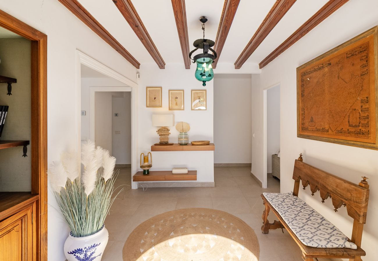 Villa in Colònia de Sant Jordi - Villa Cabrera Ferienhaus mit Meerblick und Pool in Colònia de Sant Jordi, Mallorca