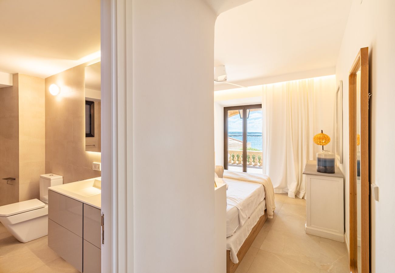 Villa in Colònia de Sant Jordi - Villa Cabrera Ferienhaus mit Meerblick und Pool in Colònia de Sant Jordi, Mallorca