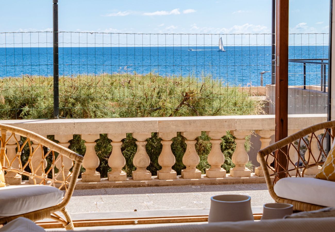 Villa in Colònia de Sant Jordi - Villa Cabrera Ferienhaus mit Meerblick und Pool in Colònia de Sant Jordi, Mallorca