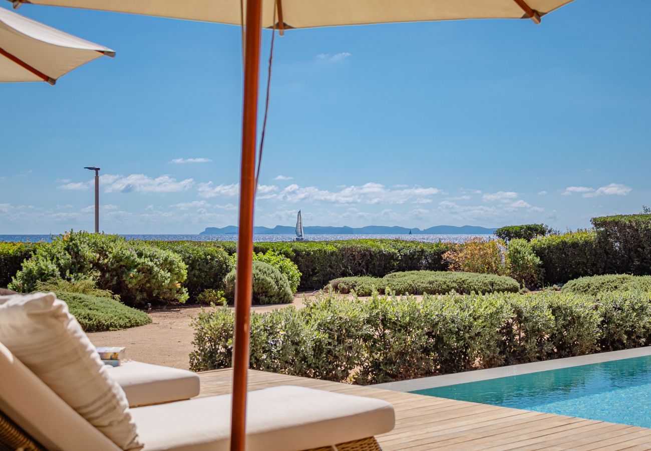 Villa in Colònia de Sant Jordi - Villa Cabrera Ferienhaus mit Meerblick und Pool in Colònia de Sant Jordi, Mallorca