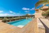 Villa in Colònia de Sant Jordi - Villa Cabrera Ferienhaus mit Meerblick und Pool in Colònia de Sant Jordi, Mallorca