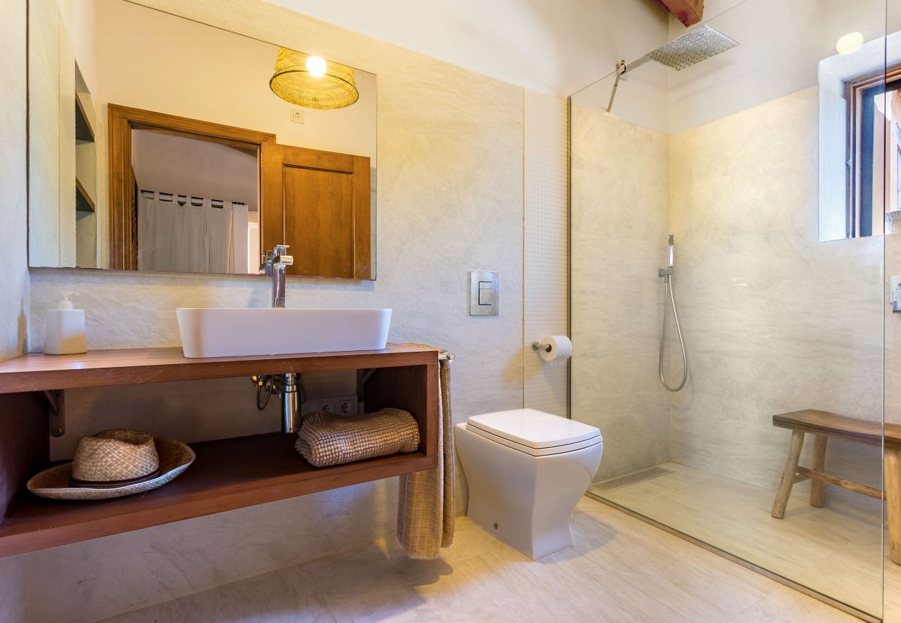Casa en Santanyi - Casa Munch Disfruta de la naturaleza y la tranquilidad con piscina privada en Santanyí, disponible para alquiler mensual