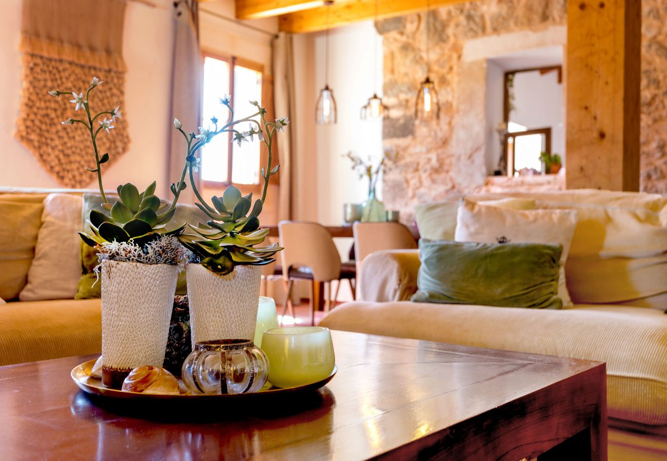 Casa en Santanyi - Casa Munch Disfruta de la naturaleza y la tranquilidad con piscina privada en Santanyí, disponible para alquiler mensual