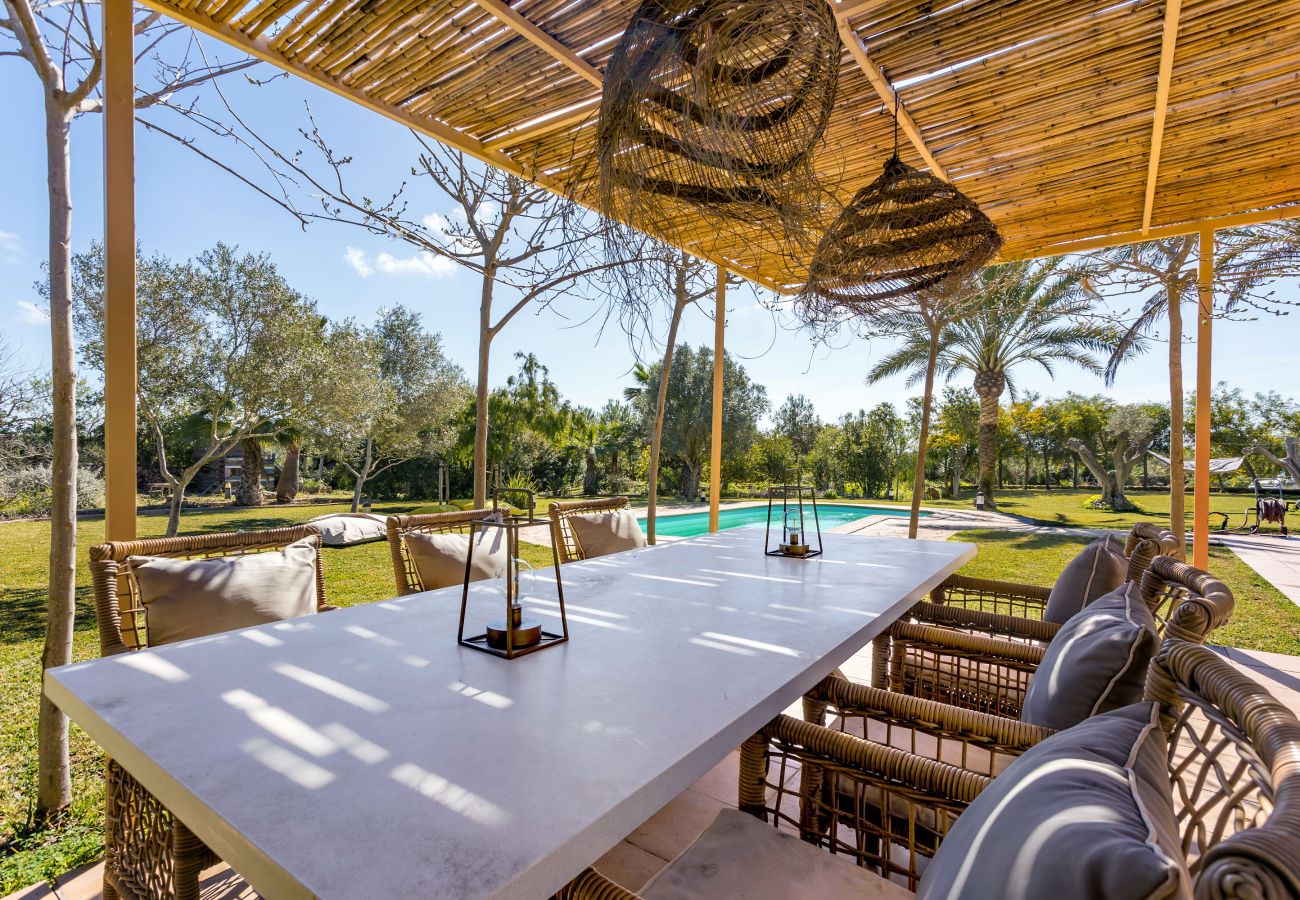 Casa en Santanyi - Casa Munch Disfruta de la naturaleza y la tranquilidad con piscina privada en Santanyí, disponible para alquiler mensual