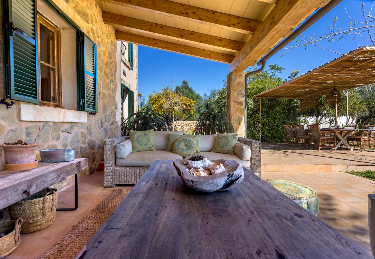 Casa en Santanyi - Casa Munch Disfruta de la naturaleza y la tranquilidad con piscina privada en Santanyí, disponible para alquiler mensual