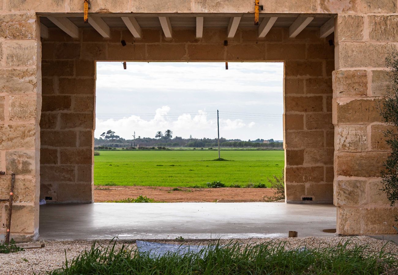 Finca en Campos - Finca Campo Sol Finca moderna en Campos con piscina en alquiler a largo plazo en Mallorca