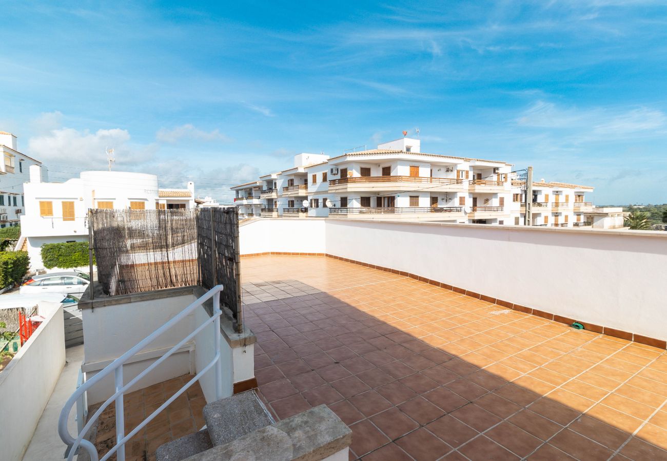 Piso en Cala Figuera - Alquiler de larga duración en Cala Figuera piso con gran terraza y vistas al mar en Mallorca