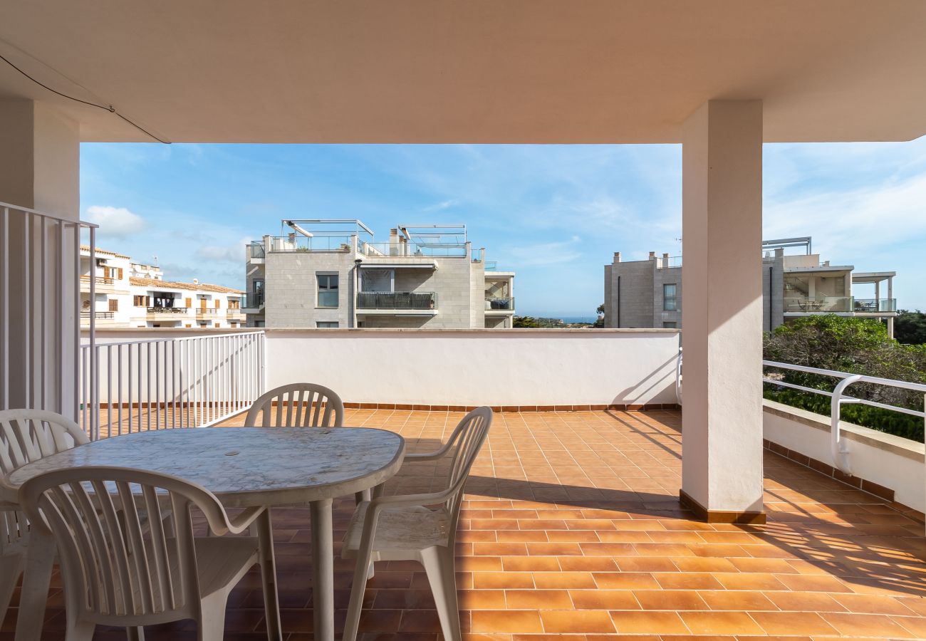 Piso en Cala Figuera - Alquiler de larga duración en Cala Figuera apartamento con piscina privada y jardín en Mallorca