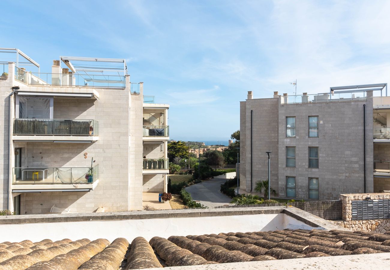 Piso en Cala Figuera - Alquiler de larga duración en Cala Figuera apartamento con piscina privada y jardín en Mallorca