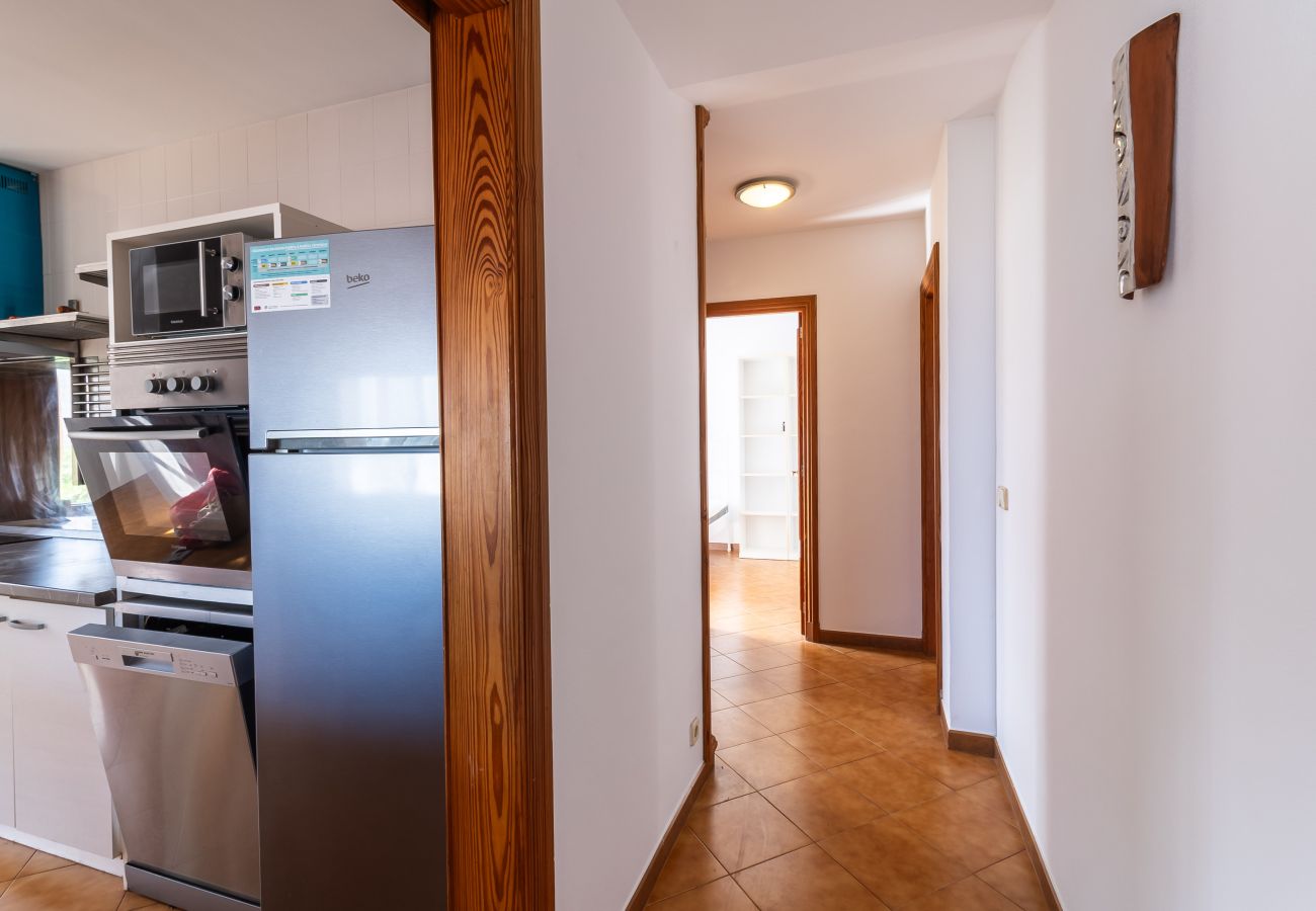 Piso en Cala Figuera - Alquiler de larga duración en Cala Figuera apartamento con piscina privada y jardín en Mallorca