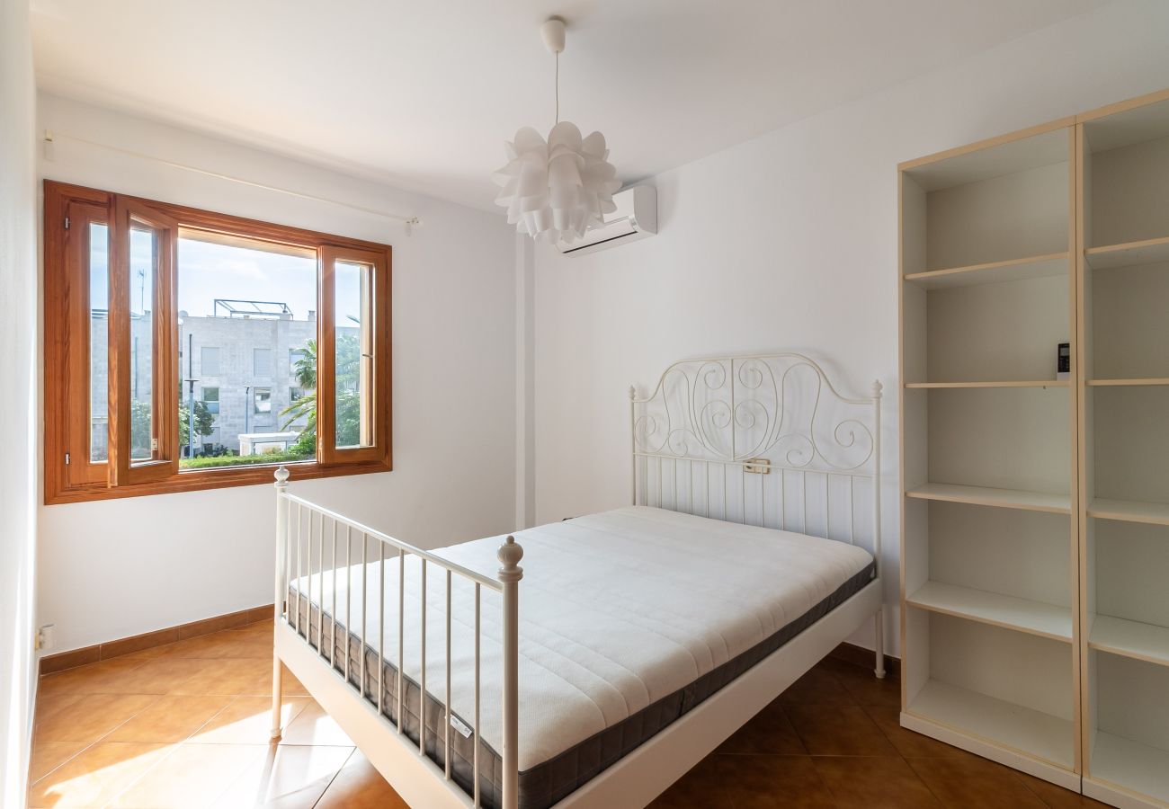 Piso en Cala Figuera - Alquiler de larga duración en Cala Figuera apartamento con piscina privada y jardín en Mallorca