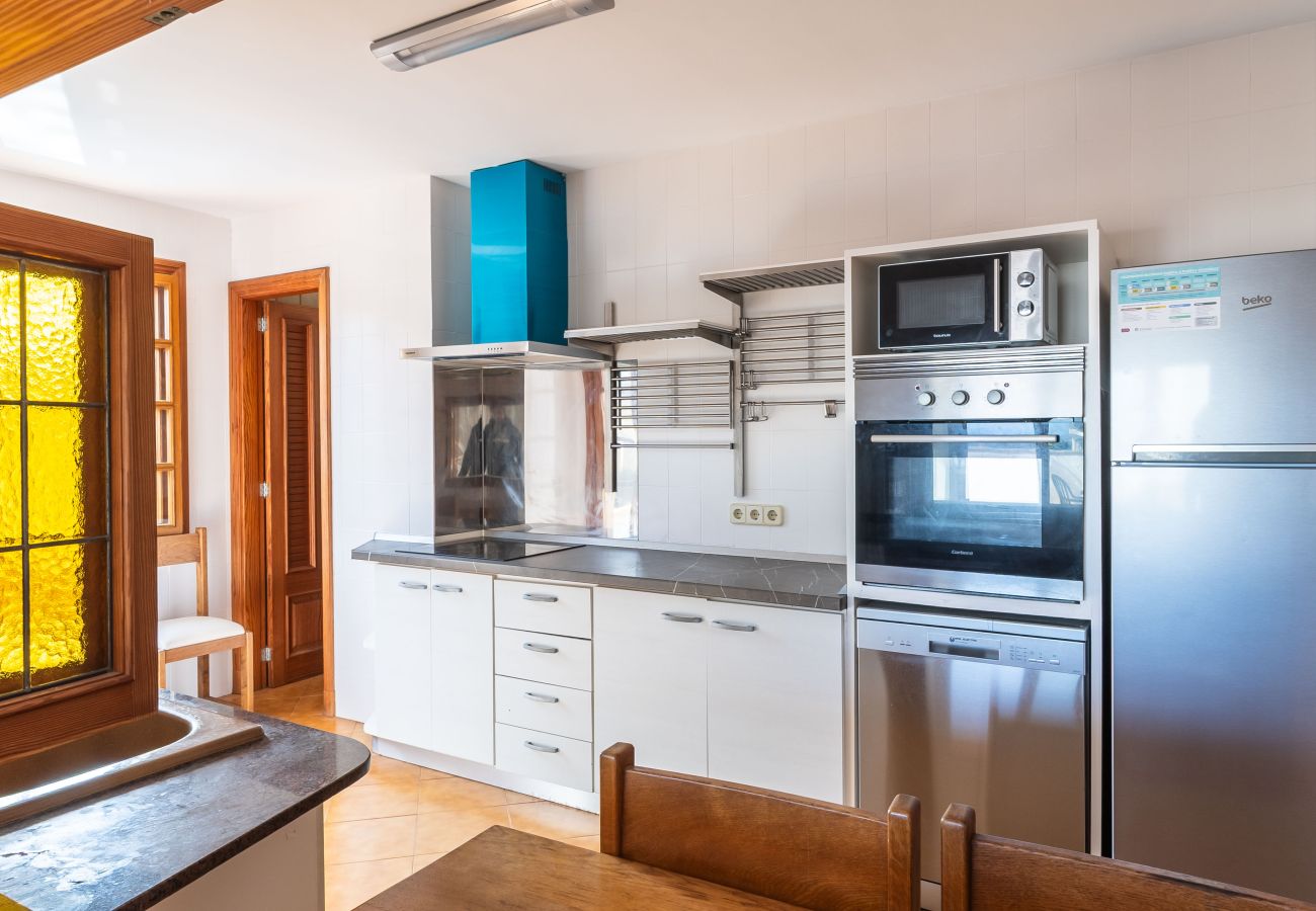 Piso en Cala Figuera - Alquiler de larga duración en Cala Figuera apartamento con piscina privada y jardín en Mallorca