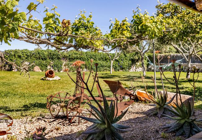 Finca en Santanyi - Finca Can Nin » Finca tradicional por el campo con piscina grande y cerca de la Playa