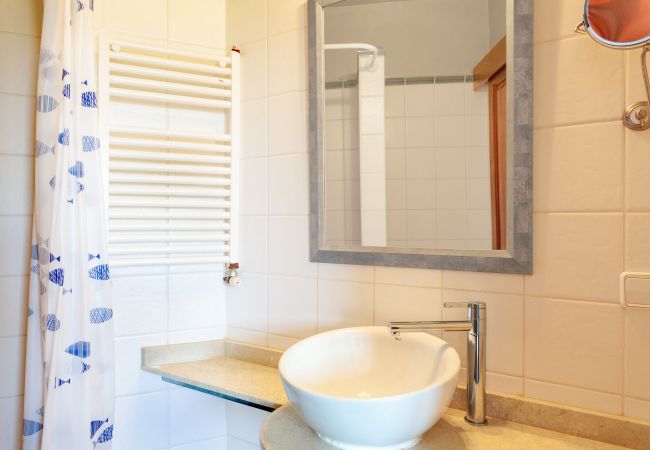 Finca en Santanyi - Finca Ses Mires casa vacacional con 5 dormitorios, piscina, vistas al mar y a poca distancia de la playa en Santanyí Finca en Santanyi - Finca Ses Mires casa vacacional con 5 dormitorios, piscina, vistas al mar y a poca distancia de la playa en Santanyí