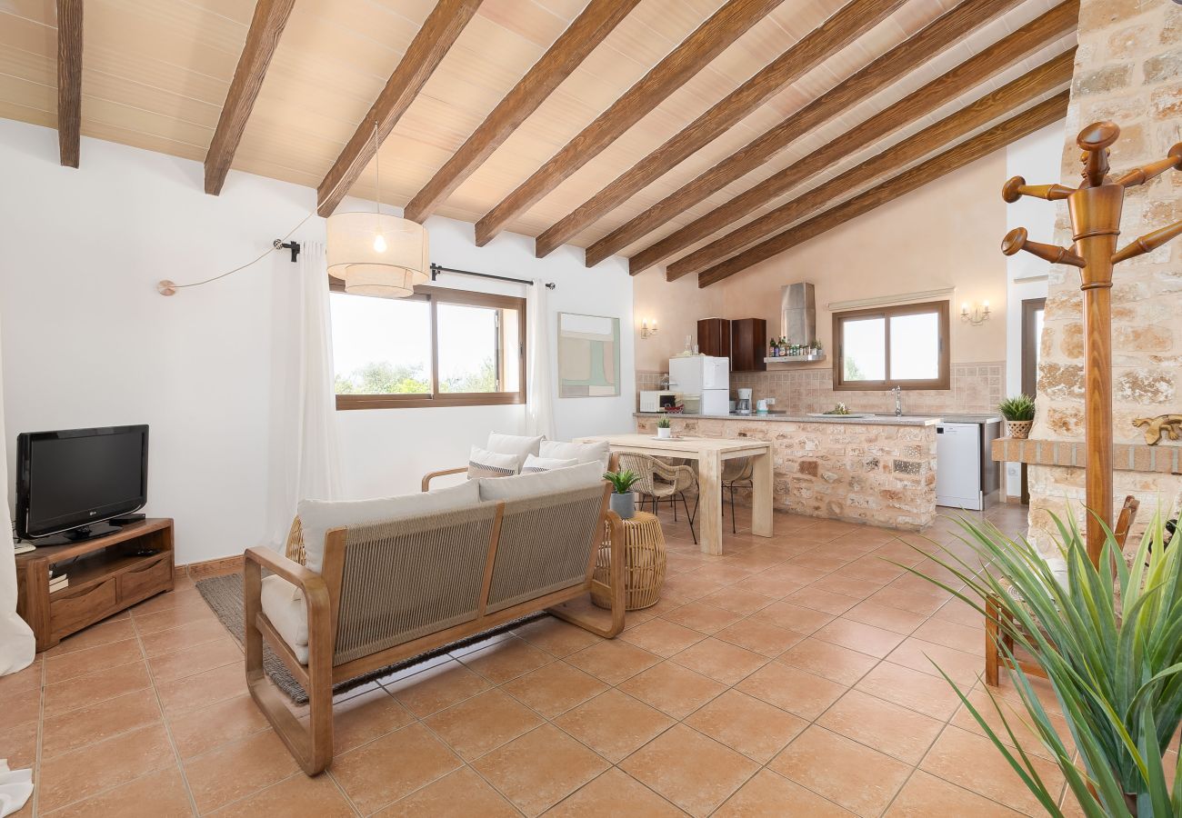 Finca en Santanyi - Sa Madoneta encantadora casa vacacional con vistas impresionantes y piscina en Santanyí