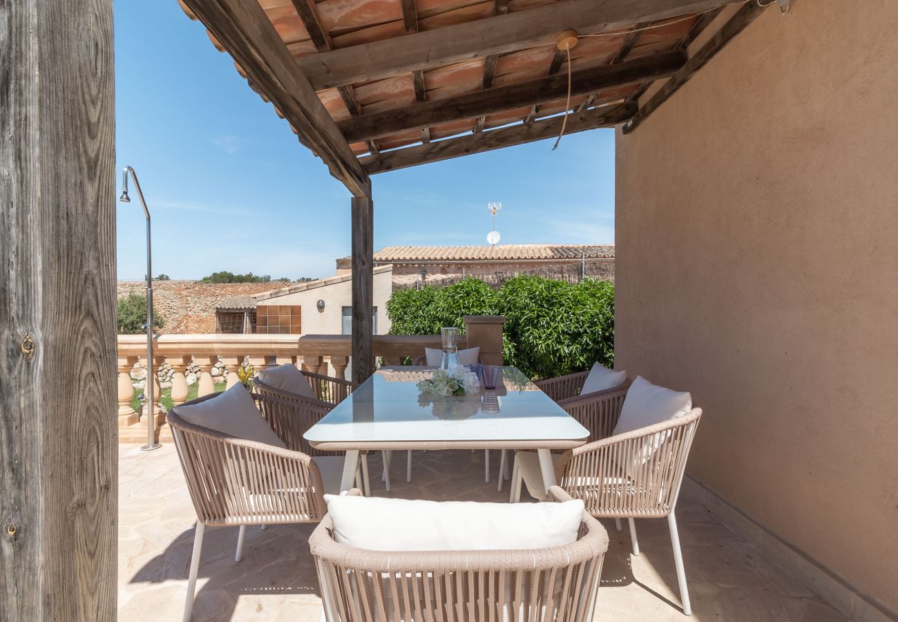 Finca en Santanyi - Sa Madoneta encantadora casa vacacional con vistas impresionantes y piscina en Santanyí