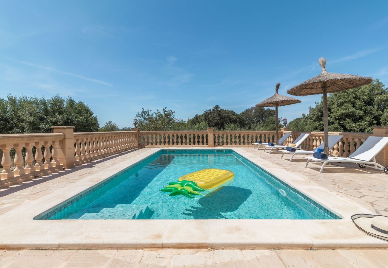 Finca en Santanyi - Sa Madoneta encantadora casa vacacional con vistas impresionantes y piscina en Santanyí