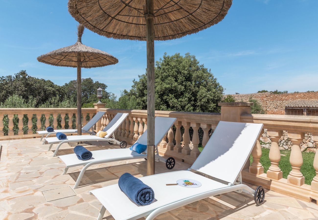 Finca en Santanyi - Sa Madoneta encantadora casa vacacional con vistas impresionantes y piscina en Santanyí