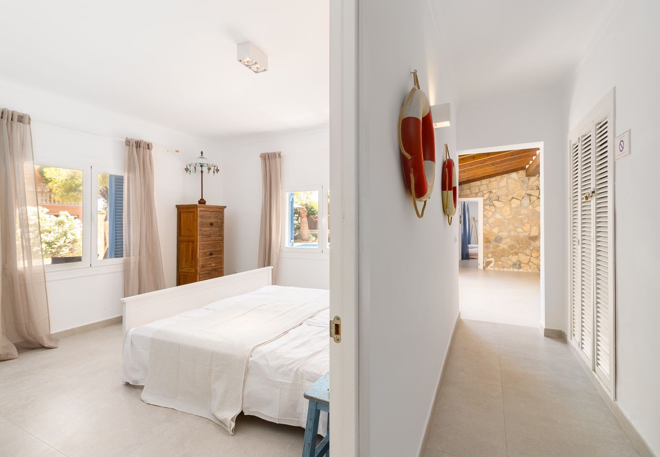 Casa en Santanyi - Villa Azul casa vacacional con piscina privada en Cala Llombards
