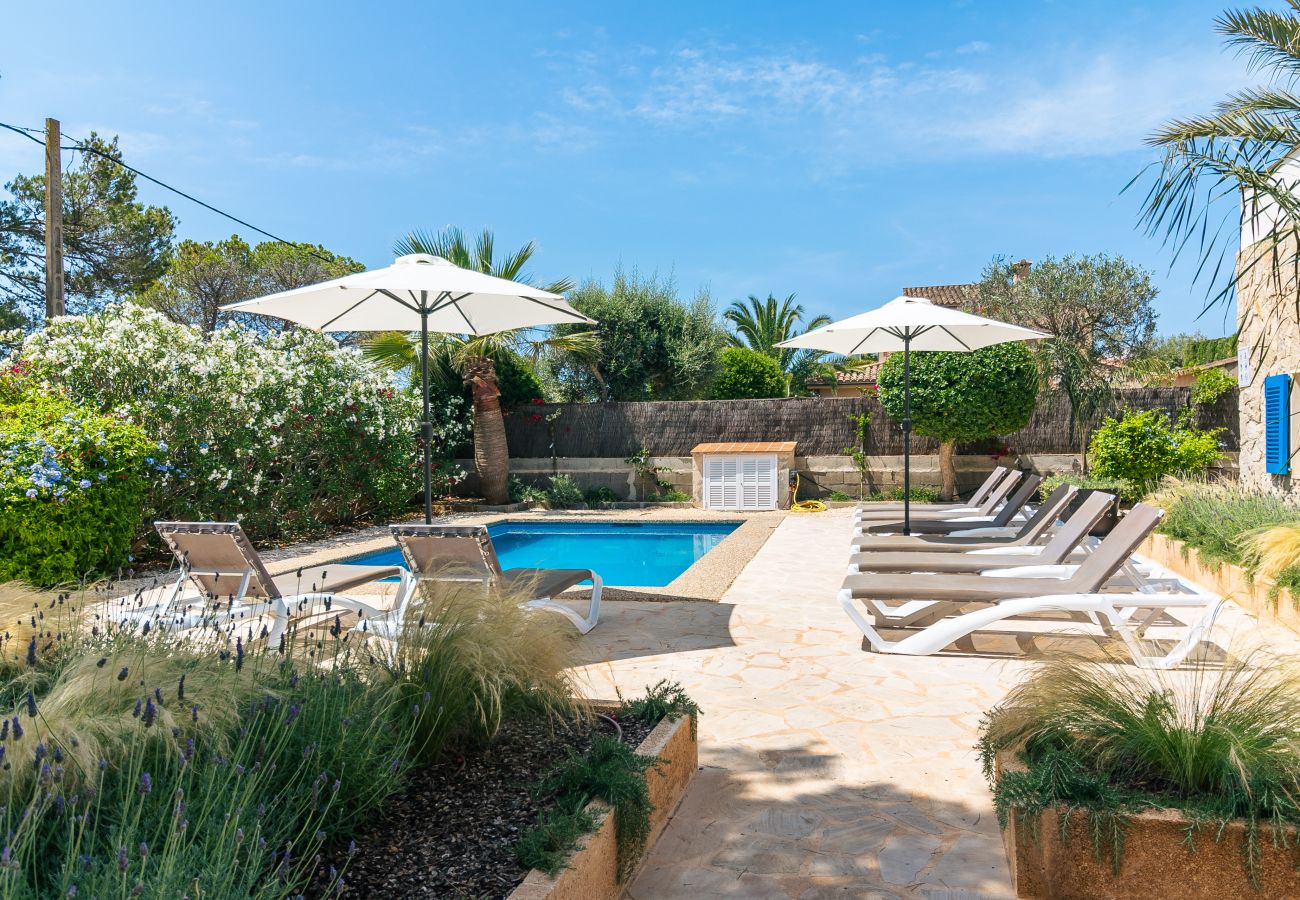Casa en Santanyi - Villa Azul casa vacacional con piscina privada en Cala Llombards