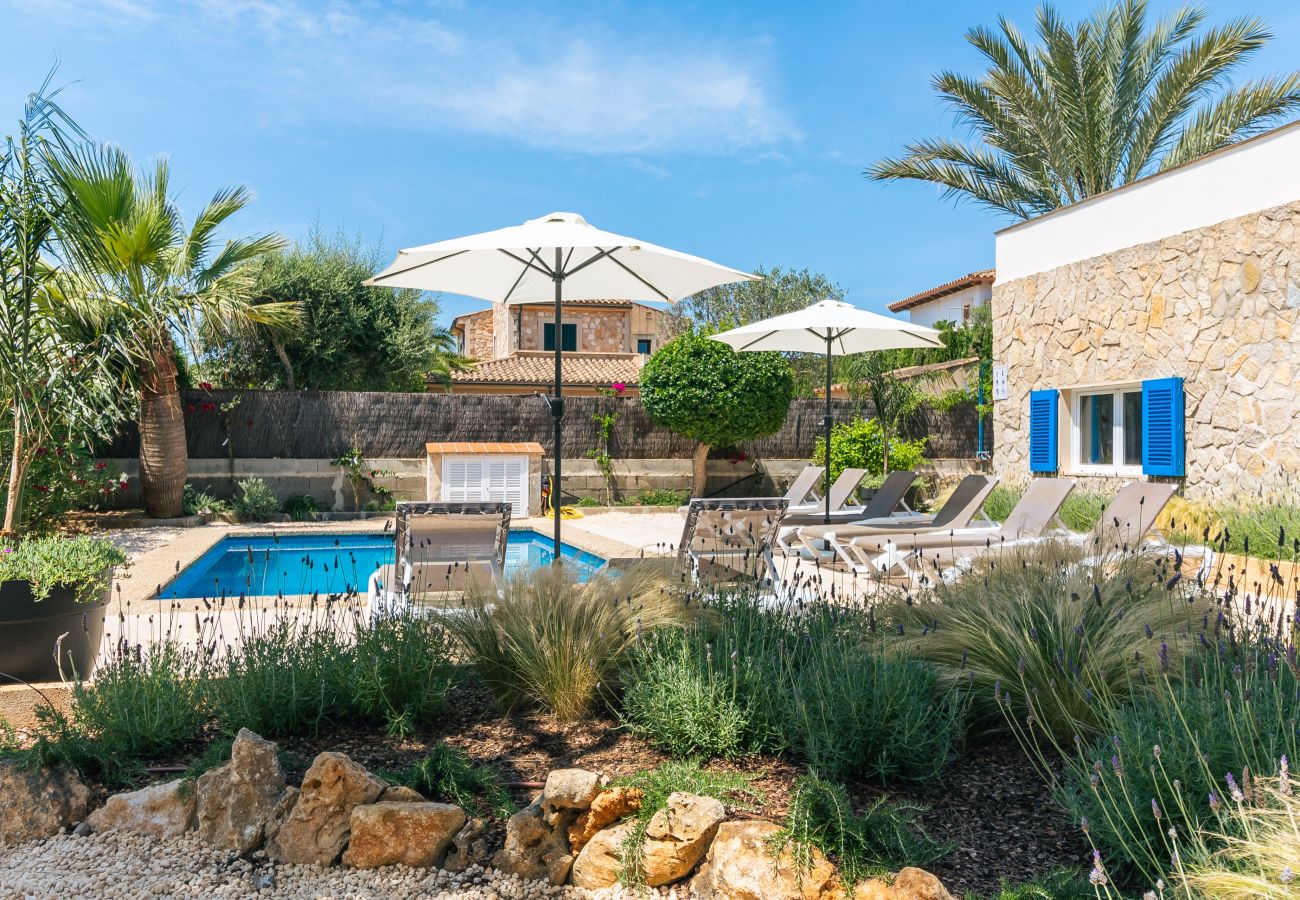 Casa en Santanyi - Villa Azul casa vacacional con piscina privada en Cala Llombards