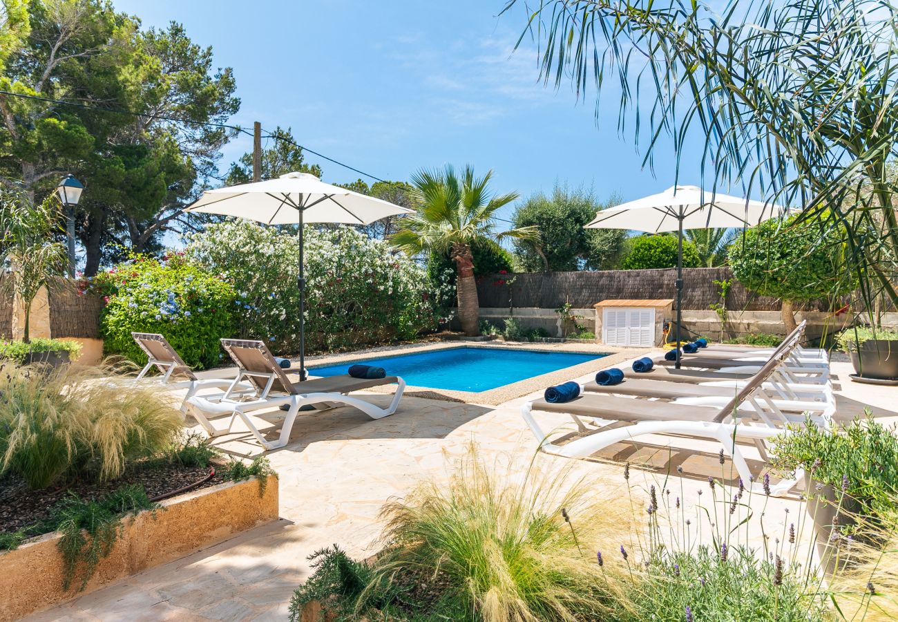 Casa en Santanyi - Villa Azul casa vacacional con piscina privada en Cala Llombards