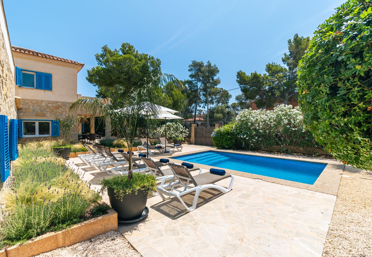 Casa en Santanyi - Villa Azul casa vacacional con piscina privada en Cala Llombards