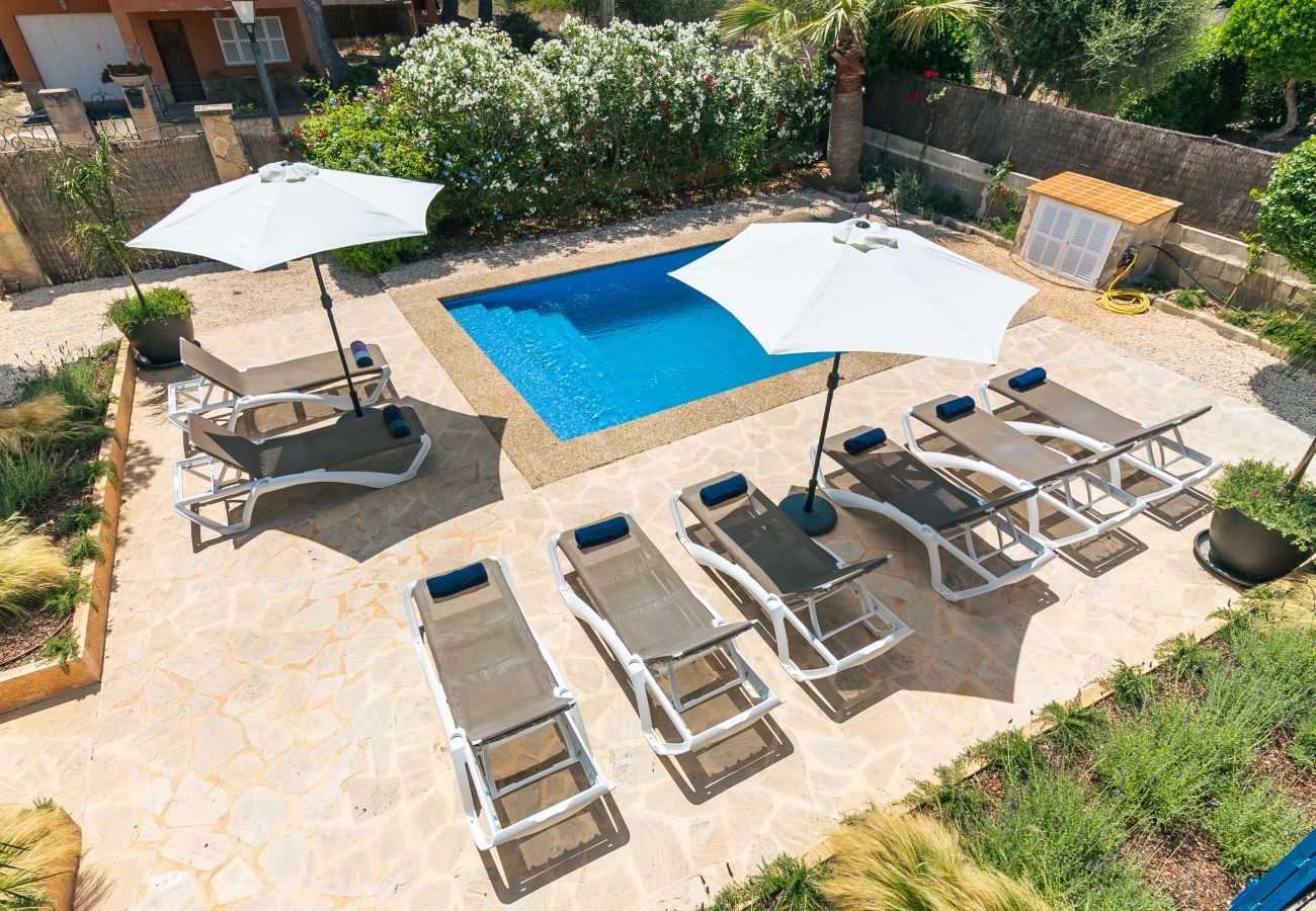 Casa en Santanyi - Villa Azul casa vacacional con piscina privada en Cala Llombards