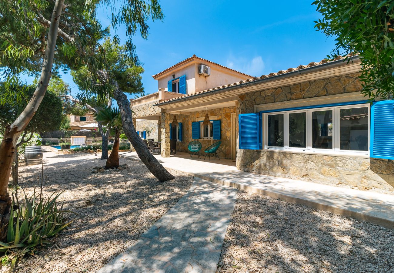 Casa en Santanyi - Villa Azul casa vacacional con piscina privada en Cala Llombards