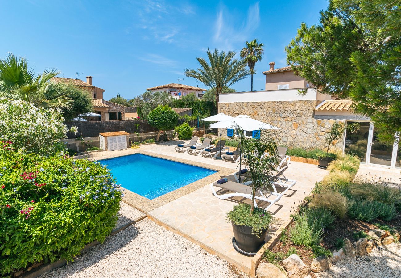 Casa en Santanyi - Villa Azul casa vacacional con piscina privada en Cala Llombards