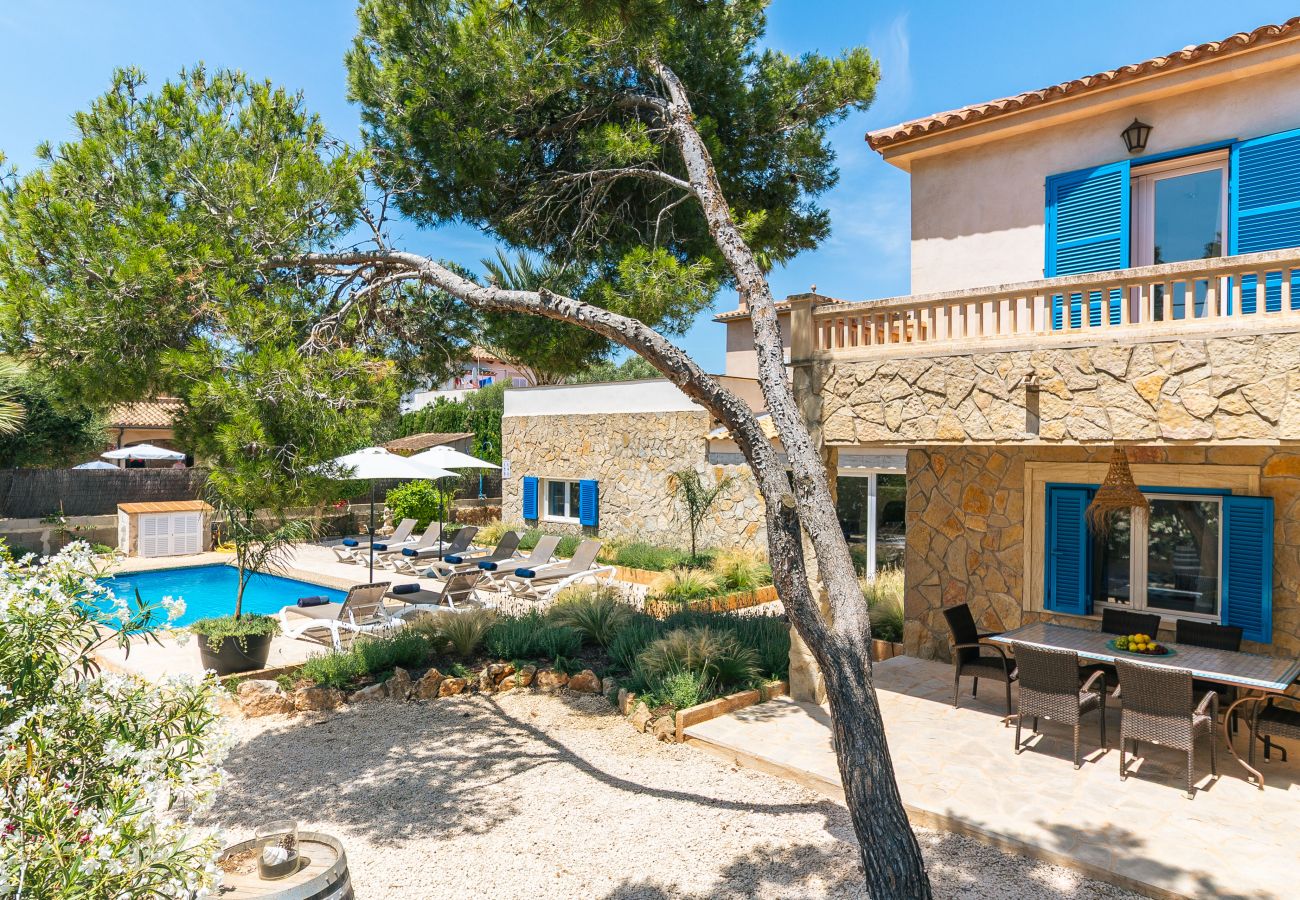 Casa en Santanyi - Villa Azul casa vacacional con piscina privada en Cala Llombards