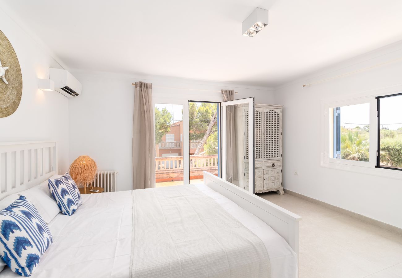 Casa en Santanyi - Villa Azul casa vacacional con piscina privada en Cala Llombards