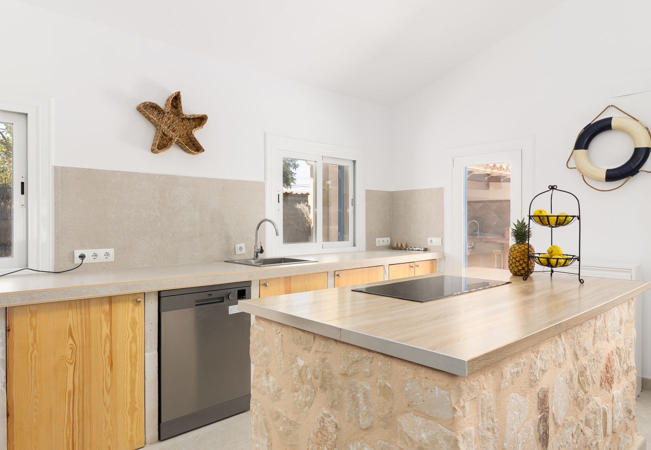 Casa en Santanyi - Villa Azul casa vacacional con piscina privada en Cala Llombards