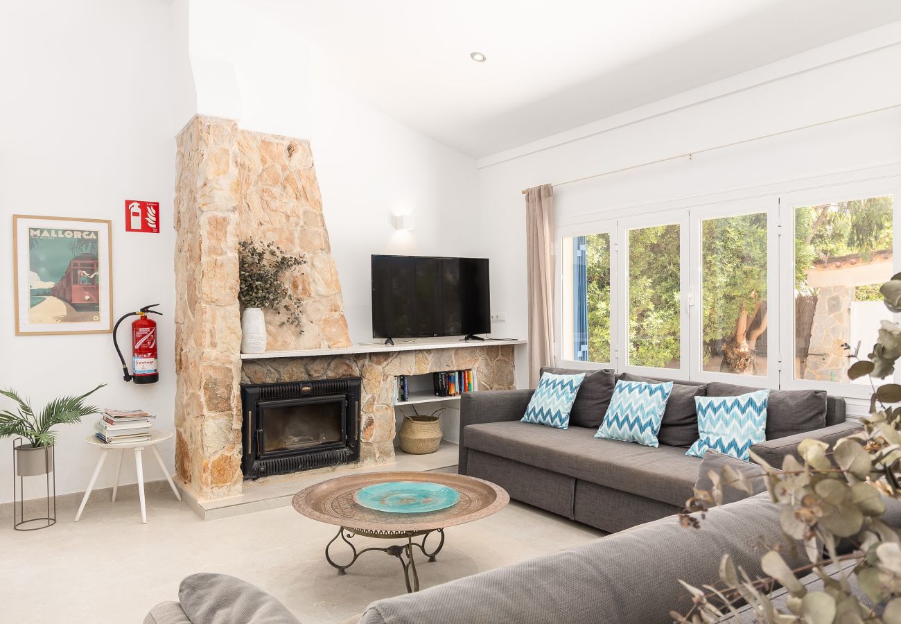 Casa en Santanyi - Villa Azul casa vacacional con piscina privada en Cala Llombards