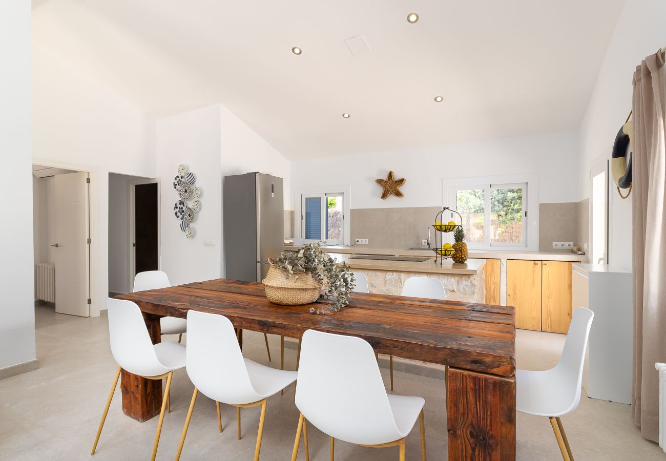 Casa en Santanyi - Villa Azul casa vacacional con piscina privada en Cala Llombards