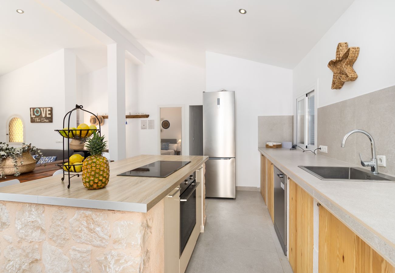 Casa en Santanyi - Villa Azul casa vacacional con piscina privada en Cala Llombards