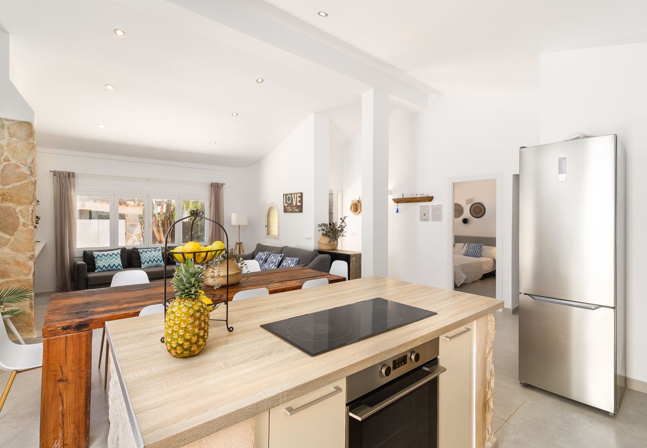 Casa en Santanyi - Villa Azul casa vacacional con piscina privada en Cala Llombards