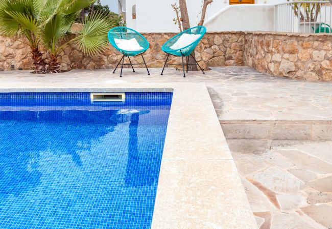 Casa en Cala Santanyi - Villa Torre Mar » villa con piscina a 100 m de la playa, Wifi