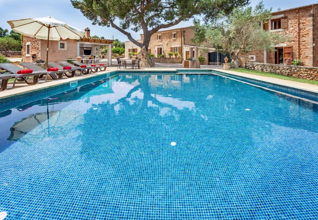  en Santanyi - Ses Angoixes casa vacacional para 10 personas con pista de tenis privada y piscina en Santanyí