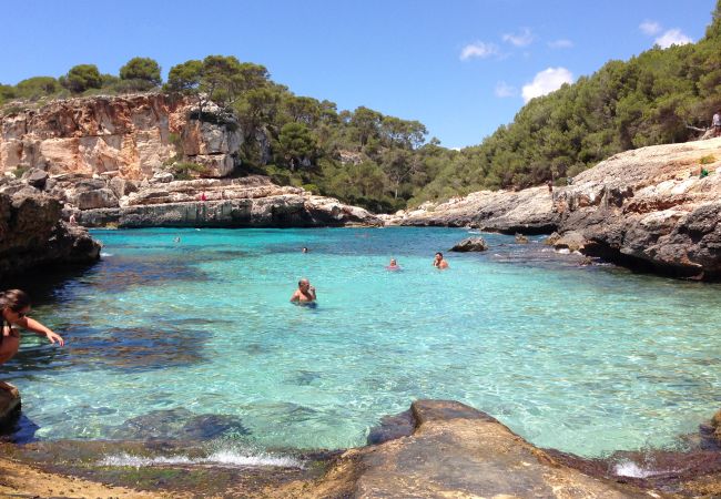 Finca en Cas Concos - Finca Son Peris casa vacacional idílica con piscina y vistas panorámicas en Cas Concos Finca en Cas Concos - Finca Son Peris casa vacacional idílica con piscina y vistas panorámicas en Cas Concos