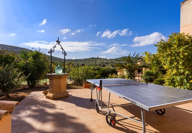 Finca en Cas Concos - Finca Son Peris casa vacacional idílica con piscina y vistas panorámicas en Cas Concos Finca en Cas Concos - Finca Son Peris casa vacacional idílica con piscina y vistas panorámicas en Cas Concos