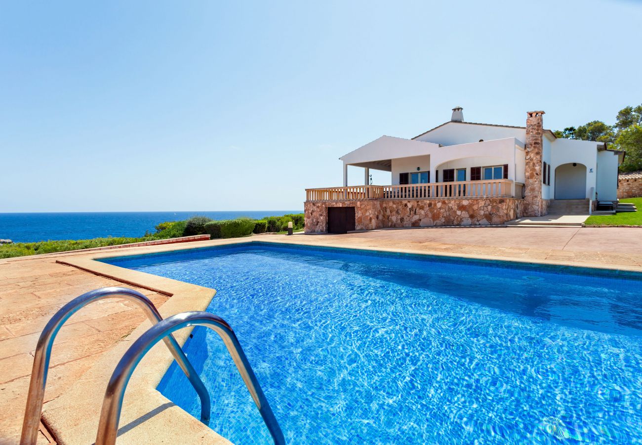 Casa en Cala Santanyi - Can Ferrando casa del acantilado » espectacular vistas al mar, piscina y cerca de la playa 